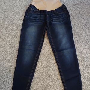 Motherhood Maternity Indigo Blue Dark denim Jean legging